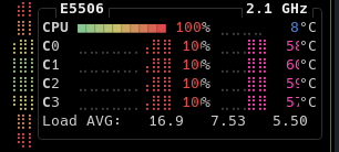 Server dying - it was doing its best